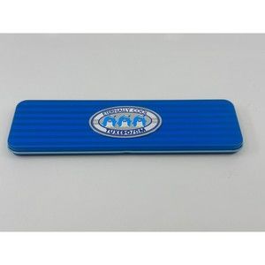 RARE Vintage Sanrio Tuxedo Sam Pencil Pen Aluminum Case Blue 1979 Debut Year